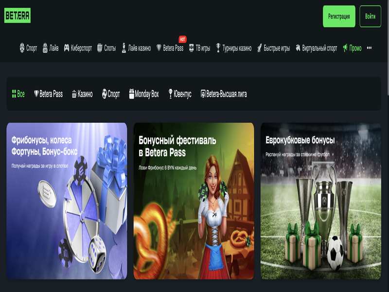 Особенности Betera