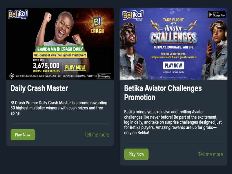 Особенности Betika