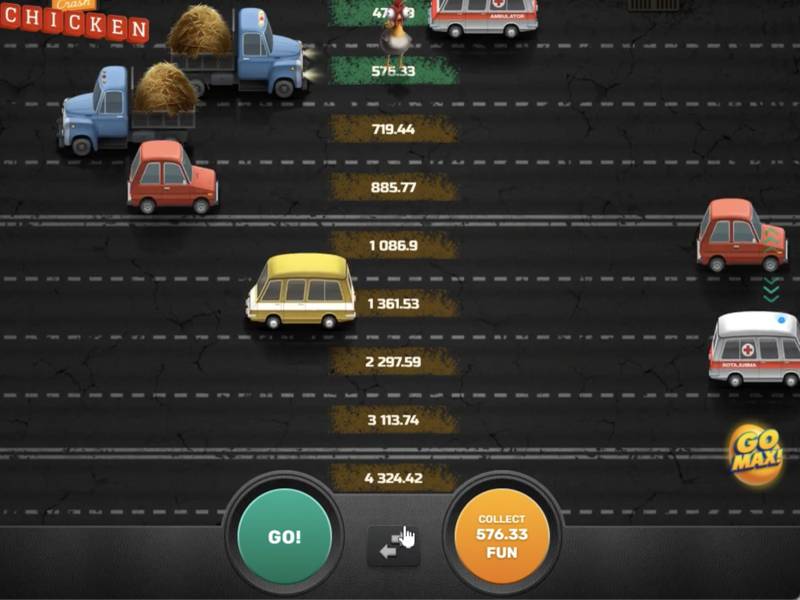 Игра в Chicken Crash через IMPS