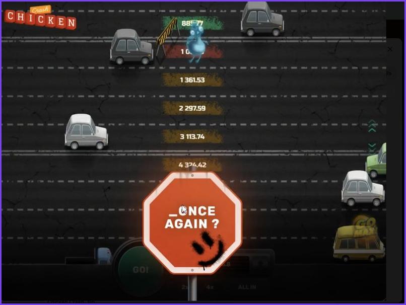 Мобильная версия Chicken Crash для Indonesia