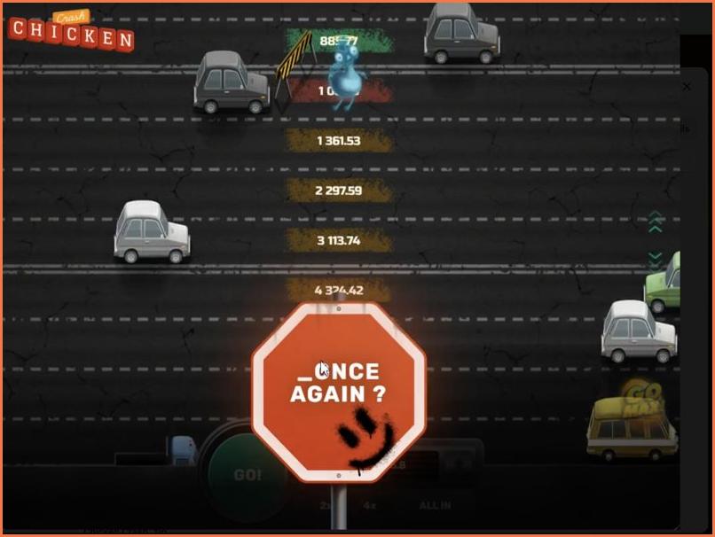 Мобильная версия Chicken Crash для Italy