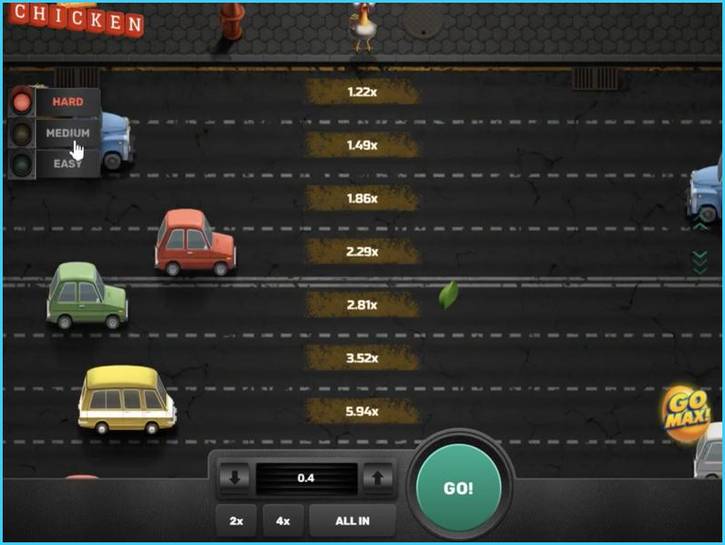 Бесплатный режим Chicken Crash в Russia