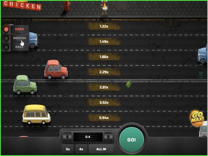 Бесплатный режим Chicken Crash в Ukraine